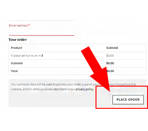Your order will then be successful Your order will then be successful