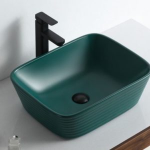 Simple Dark Turquoise Sink