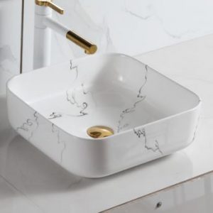 Square Marble Sink