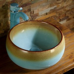 Ancient Fuji Sky Blue Sink