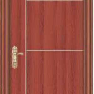 Simple Style Wooden Door