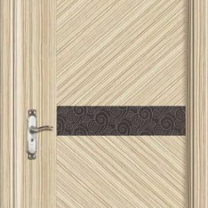 Beige Wooden ( Thick Horizontal Black Strip )