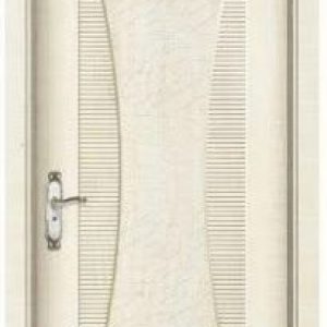 Light Beige Wooden Door ( Engraved )