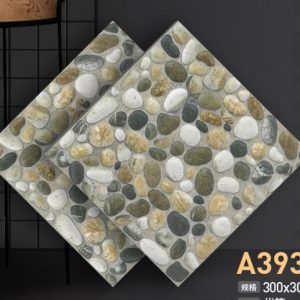 Black Brown stone texture Tile