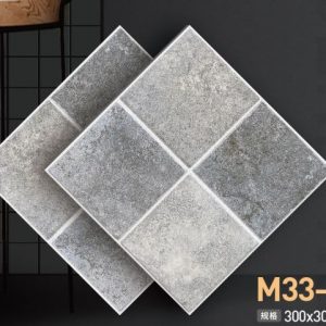 Black and White Square Tile