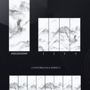 Mountain Style marble Tile set