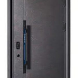 Grey Long Handle Security Door