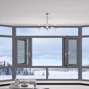 Grey Casement Window