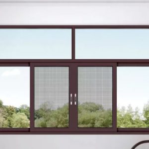 Broad Brown Casement window